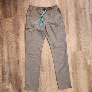 Figs Small Tall Grey Scrub Pants